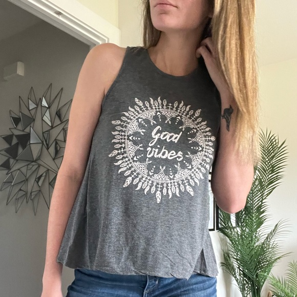 Good Vibes Razor Tank - Picture 3 of 13